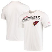 Wholesale Cheap Arizona Cardinals Nike Sideline Line of Scrimmage Legend Performance T-Shirt White