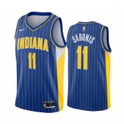 Wholesale Cheap Nike Pacers #11 Domantas Sabonis Blue NBA Swingman 2020-21 City Edition Jersey