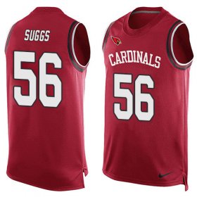 Wholesale Cheap Nike Cardinals #56 Terrell Suggs Red Team Color Men\'s Stitched NFL Limited Tank Top Jersey