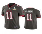 Wholesale Cheap Men's Tampa Bay Buccaneers #11 Blaine Gabbert Grey 2021 Super Bowl LV Limited Stitched NFL Jersey