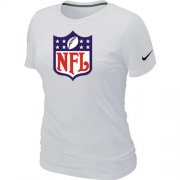 Wholesale Cheap Women's Nike NFL Logo NFL T-Shirt White