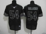 Wholesale Cheap Nike Bears #54 Brian Urlacher Black Shadow Men's Stitched NFL Elite Jersey