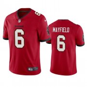 Cheap Men's Tampa Bay Buccaneers #6 Baker Mayfield Red Vapor Untouchable Limited Stitched Jersey