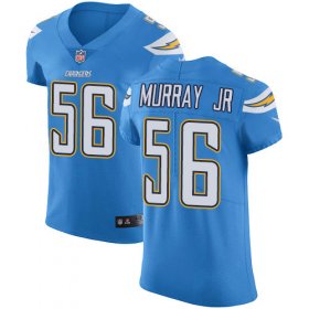 Wholesale Cheap Nike Chargers #56 Kenneth Murray Jr Electric Blue Alternate Men\'s Stitched NFL New Elite Jersey