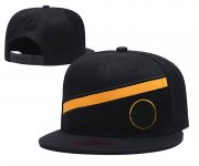 Wholesale Cheap Steelers Fresh Logo Black Adjustable Hat LT