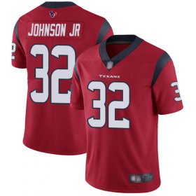 Wholesale Cheap Nike Texans #32 Lonnie Johnson Jr. Red Alternate Men\'s Stitched NFL Vapor Untouchable Limited Jersey