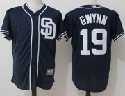 Wholesale Cheap Padres #19 Tony Gwynn Navy Blue New Cool Base Stitched MLB Jersey