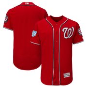 Wholesale Cheap Nationals Blank Red Alternate 2019 Spring Training Flex Base Stitched MLB Jersey