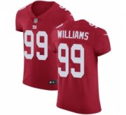 Wholesale Cheap Nike Giants #99 Leonard Williams Red Alternate Men's Stitched NFL New Elite Jersey