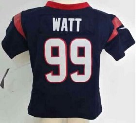 Wholesale Cheap Toddler Nike Texans #99 J.J. Watt Navy Blue Team Color Stitched NFL Elite Jersey
