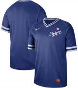 Wholesale Cheap Nike Dodgers Blank Royal Authentic Cooperstown Collection Stitched MLB Jersey