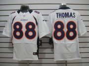 Wholesale Cheap Nike Broncos #88 Demaryius Thomas White Men's Stitched NFL Elite Jersey