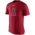 Wholesale Cheap Los Angeles Angels Nike Legend Batting Practice Primary Logo Performance T-Shirt Red