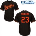 Wholesale Cheap Orioles #23 Joey Rickard Black Cool Base Stitched Youth MLB Jersey