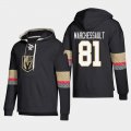 Wholesale Cheap Vegas Golden Knights #81 Jonathan Marchessault Black adidas Lace-Up Pullover Hoodie