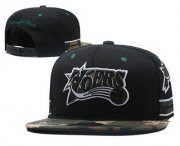 Wholesale Cheap Philadelphia 76ers Snapback Ajustable Cap Hat YD