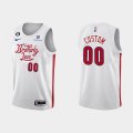 Wholesale Cheap Men's Philadelphia 76ers Active Player Custom 2022-23 White City Edition Stitched Basketball Jersey