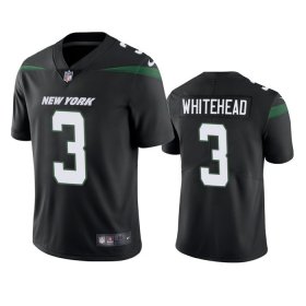 Cheap Men\'s New York Jets #3 Jordan Whitehead Black Vapor Untouchable Limited Stitched Jersey
