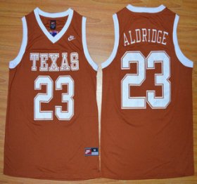 Wholesale Cheap Texas Longhorns #12 LaMarcus Aldridge Burnt Orange College Basketball Jersey
