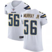 Wholesale Cheap Nike Chargers #56 Kenneth Murray Jr White Men's Stitched NFL New Elite Jersey