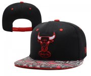 Wholesale Cheap NBA Chicago Bulls Snapback Ajustable Cap Hat YD 03-13_11