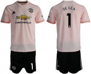 Wholesale Cheap Manchester United #1 De Gea Away Soccer Club Jersey