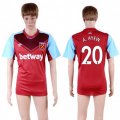 Wholesale Cheap West Ham United #20 A.Ayew Home Soccer Club Jersey