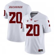 Wholesale Cheap Washington State Cougars 20 Deone Bucannon White College Football Jersey