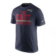 Wholesale Cheap Men's New England Patriots Nike Navy 2015 AFC East Division Champions T-Shirt