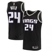 Wholesale Cheap Nike Sacramento Kings #24 Buddy Hield Black NBA Swingman Statement Edition Jersey
