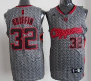 Wholesale Cheap Los Angeles Clippers #32 Blake Griffin Gray Static Fashion Jersey
