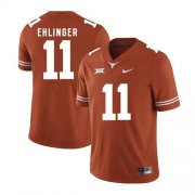 Wholesale Cheap Men's Nike #11 Sam Ehlinger Texas Longhorns Replica Orange Mens Football College Jersey