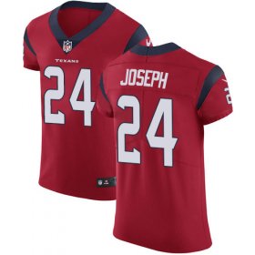 Wholesale Cheap Nike Texans #24 Johnathan Joseph Red Alternate Men\'s Stitched NFL Vapor Untouchable Elite Jersey