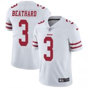 Wholesale Cheap Nike 49ers #3 C.J. Beathard White Men's Stitched NFL Vapor Untouchable Limited Jersey
