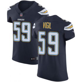 Wholesale Cheap Nike Chargers #59 Nick Vigil Navy Blue Team Color Men\'s Stitched NFL Vapor Untouchable Elite Jersey