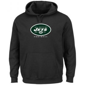 Wholesale Cheap New York Jets Critical Victory Pullover Hoodie Black