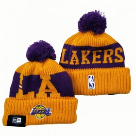 Wholesale Cheap Los Angeles Lakers Kint Hats 042