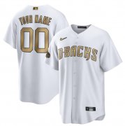Wholesale Cheap Men's Arizona Diamondbacks Active Player Custom White 2022 All-Star Cool Base Stitched Baseball Jersey