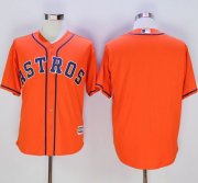 Wholesale Cheap Astros Blank Orange New Cool Base Stitched MLB Jersey