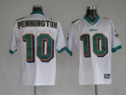 Wholesale Cheap Dolphins Chad Pennington #10 White Stitched NFL Jersey