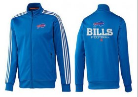 Wholesale Cheap NFL Buffalo Bills Victory Jacket Blue_2