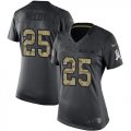 Wholesale Cheap Nike Bills #25 LeSean McCoy Black Women's Stitched NFL Limited 2016 Salute to Service Jersey