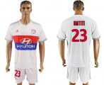 Wholesale Cheap Lyon #23 Umtiti Home Soccer Club Jersey