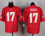 Wholesale Cheap Nike Chargers #17 Philip Rivers Red Men's Stitched NFL Elite QB Practice Jersey