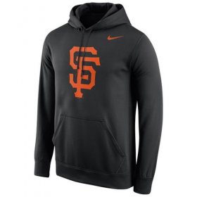 Wholesale Cheap San Francisco Giants Nike Logo Performance Pullover Black MLB Hoodie
