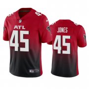 Wholesale Cheap Atlanta Falcons #45 Deion Jones Men's Nike Red 2nd Alternate 2020 Vapor Untouchable Limited NFL Jersey