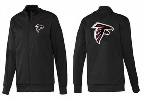 Wholesale Cheap NFL Atlanta Falcons Team Logo Jacket Black_1