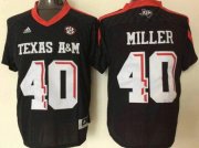Wholesale Cheap NCAA Texas A&M Aggies #40 Von Miller Black College Football Jersey