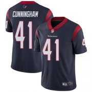 Wholesale Cheap Nike Texans #41 Zach Cunningham Navy Blue Team Color Men's Stitched NFL Vapor Untouchable Limited Jersey