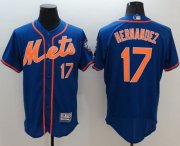 Wholesale Cheap Mets #17 Keith Hernandez Blue Flexbase Authentic Collection Stitched MLB Jersey